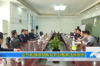 市领导赴常德经开区调研新能源产业