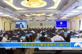 市八届人大常委会第十次会议举行
