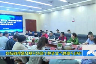 市电子信息产业专项小组召开联企服务座谈会