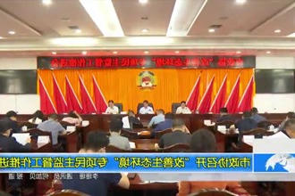 市政协召开