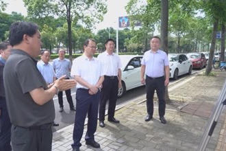周振宇调研市江北城区雨污水管网建设运行维护工作