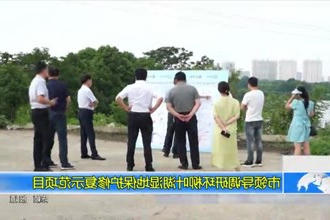 市领导调研环柳叶湖湿地保护修复示范项目