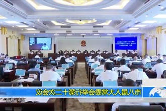 市八届人大常委会举行第十二次会议