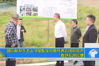 市领导到汉寿开展历史遗留矿山生态环境问题整治执法检查