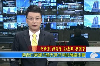 曹志强参加所在党支部主题党日活动