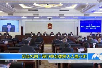 市八届人大常委会 举行第十四次会议