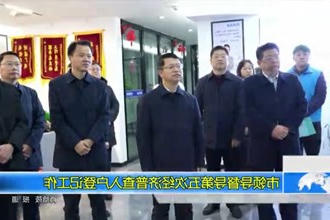 市领导督导第五次经济普查入户登记工作