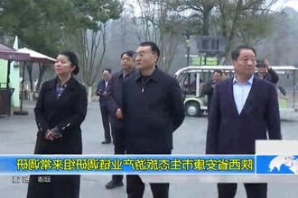 陕西省安康市生态旅游产业链调研组来常德调研