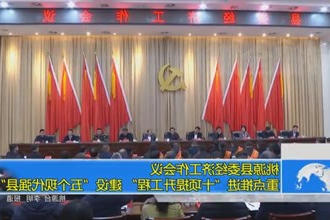 桃源县委经济工作会议 重点推进