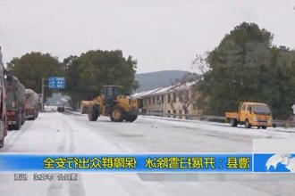 澧县：开展扫雪除冰 保障群众出行安全