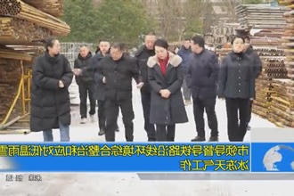 市领导督导铁路沿线环境综合整治和应对低温雨雪冰冻天气工作