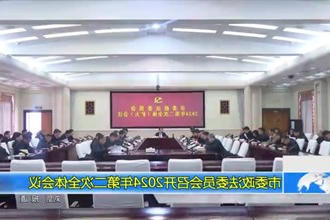 市委政法委员会召开2024年第二次全体会议