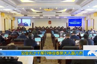 市八届人大常委会举行第十七次会议