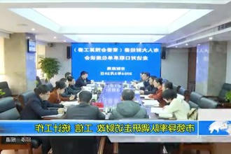 市领导率队调研走访财政 工信 统计工作