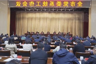 曹志强在全市党委系统工作会议上强调： 全面落实