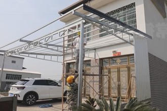 安乡黄山头镇：大棚骨架变废为宝 筑牢安全防线