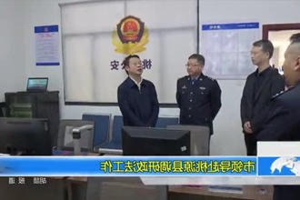 市领导赴桃源县调研政法工作