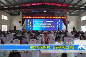 安乡县下渔口镇： 成立乡镇商会 共助家乡发展