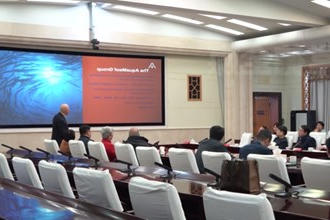 周振宇会见国机工程集团、阿奎墨夫公司代表团一行