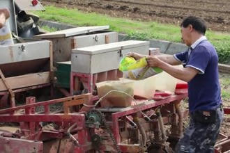 安乡：2.35万亩复合种植大豆玉米播种忙