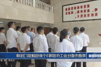 常德市委社会工作部等3个新组建部门挂牌