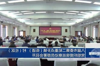 八届市委第二轮重点乡镇（街道）、村（社区）党组织提级巡察动员部署会召开