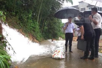 曹志强在桃源县检查指导防汛救灾工作