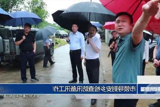 市领导到安乡检查防汛备汛工作