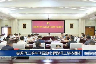 常德市委农村工作领导小组召开半年工作例会