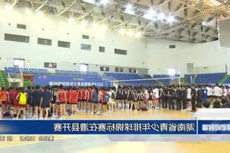 湖南省青少年排球锦标赛在澧县开赛