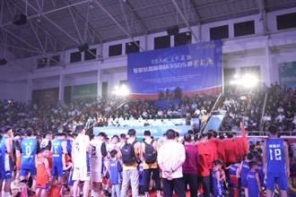 2024湖南省篮球联赛在常德开幕