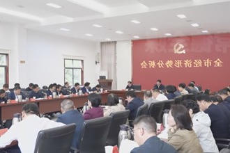 罗毅君主持召开全市经济形势分析会