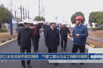 周振宇调研工业企业复工复产、假期文旅市场及安全工作