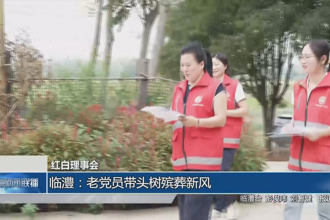 临澧：老党员带头树新风 文明殡葬落地生花