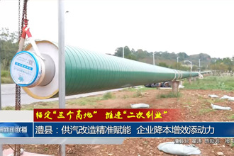 澧县：供汽改造精准赋能 企业降本增效添动力