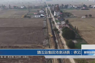 汉寿：高标准农田建设正酣