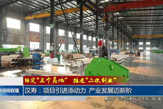 汉寿：项目引进添动力 产业发展迈新阶