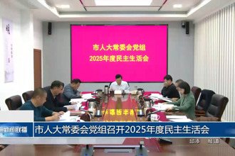市人大常委会党组召开2025年度民主生活会