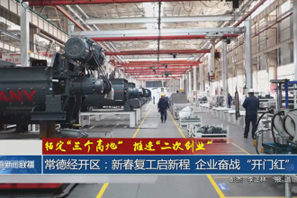 常德经开区：新春复工启新程 企业奋战