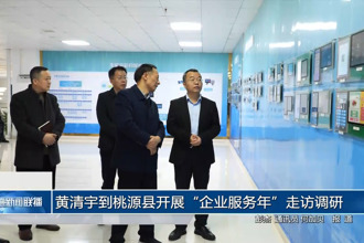 黄清宇到桃源县开展