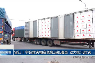 省红十字会救灾物资紧急运抵澧县 助力防汛救灾