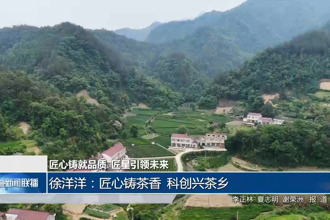 匠心铸就品质 匠星引领未来 徐洋洋：匠心铸茶香 科创兴茶乡