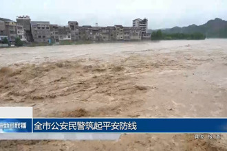全市公安民警筑起平安防线