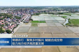 常德农行：聚焦乡村振兴 赋能合成生物 助力地方经济高质量发展