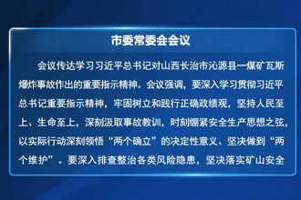 罗毅君主持召开市委常委会会议