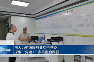 常德市人力资源服务业综合党委探索