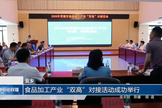 安乡：食品加工产业