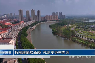 拆围建绿焕新颜 荒地变身生态园