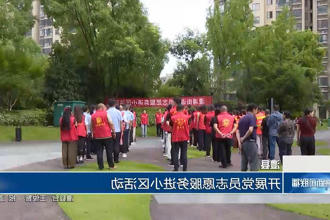 澧县：开展党员志愿服务进小区活动