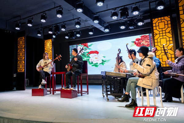 常德丝弦《不屈的吼声》排练现场1.jpg